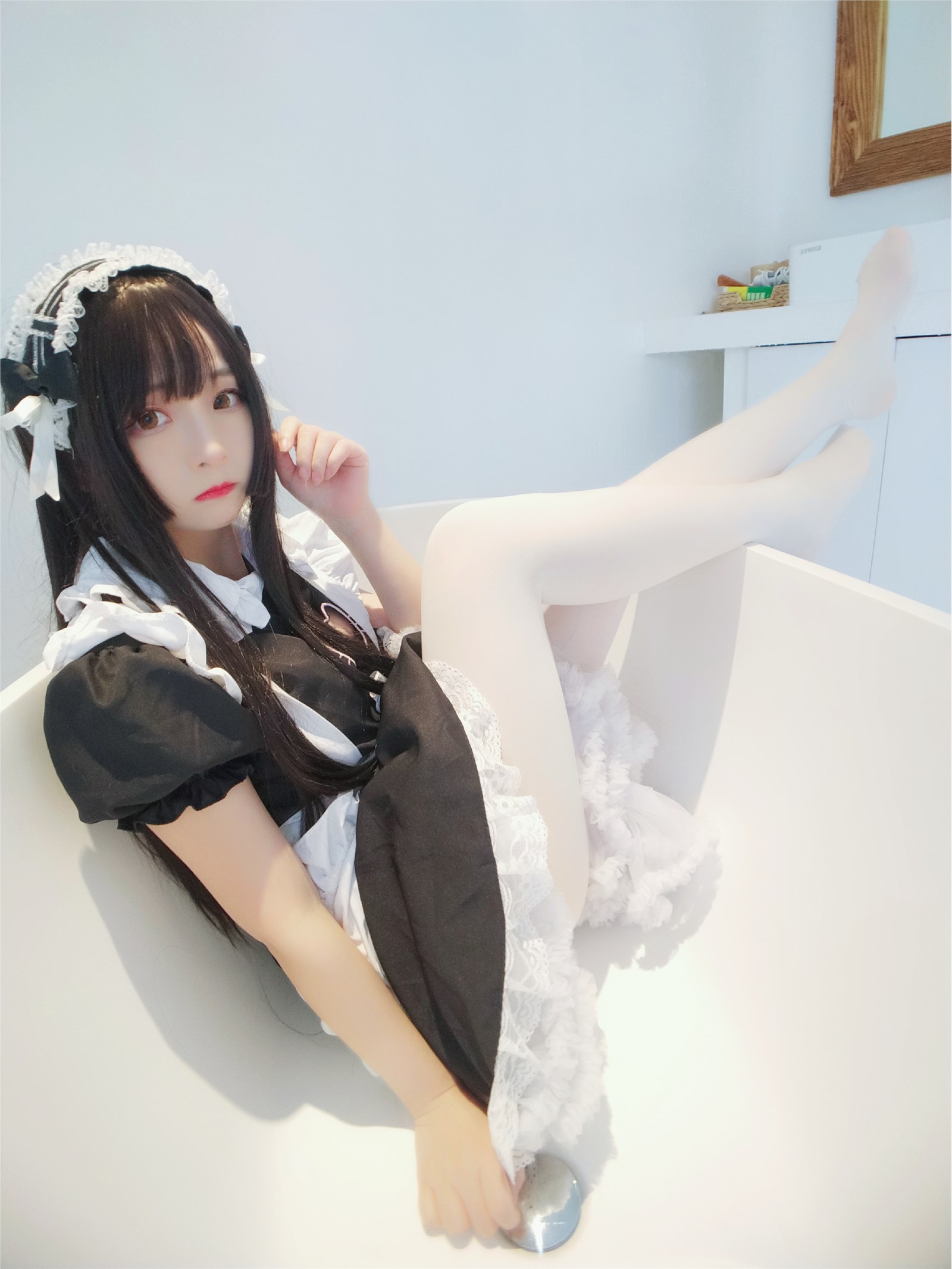 Guchuan no.013 black and white maid(14)